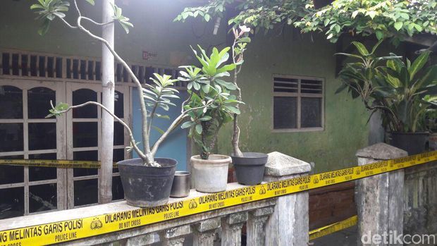 Penampakan Rumah Terduga Teroris yang Ditangkap di Kalideres