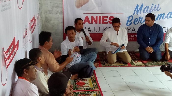 Sandiaga Janji Sulap Blok Empang Jadi Seperti di Singapura