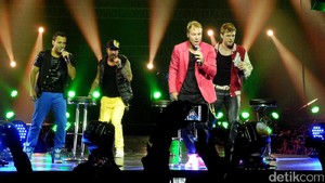 Backstreet Boys juga kalah dalam kategori Artis Baru Terbaik pada 2019.   Foto: Ari Saputra