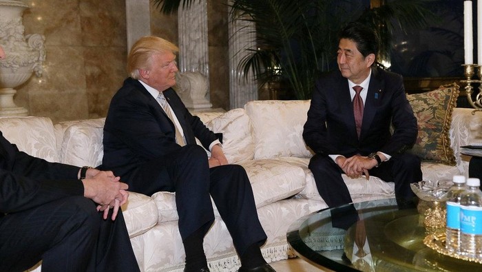 Trump Tarik AS dari TPP, Ini Tanggapan PM Jepang