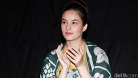 Chelsea Islan saat ditemui di konferensi pers Japanese Film Festival 2016 di FX Sudirman, Jakarta Pusat pada Kamis (17/11/2016). Pool/Palevi S/detikFoto.
