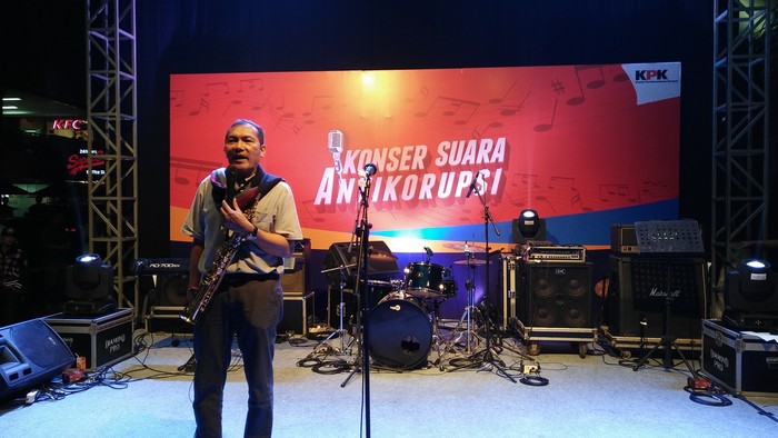 Wakil Ketua KPK Tiup Saksofon Kuningan: Kami Siap Terkam Koruptor!