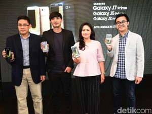 Trio Samsung Galaxy J Prime Resmi Melenggang