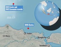  3 Bangkai Kapal Perangnya Hilang di Laut Jawa, Inggris Duga Diambil Pemulung Besi