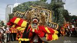 Parade Bhinneka Tunggal Ika di Patung Kuda