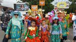 Potret Kemeriahan Karnaval Batik Nusantara 2016 di Bengkulu
