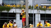 Pada Agustus 2015 lalu, aksi demo yang diprakarsai Bersih mampu menarik ratusan ribu pendukung di Kuala Lumpur dan tempat-tempat lainnya. Aksi damai selama dua hari itu juga untuk menuntut pengunduran diri Najib.REUTERS/Edgar Su.