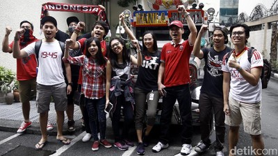 Suporter Indonesia Siap Dukung Skuat Garuda