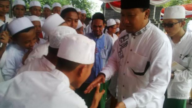 Ribuan Santri di Pasuruan Apel Akbar untuk Ikrar 'NKRI Harga Mati'