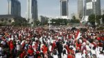 Parade Bhinneka Tunggal Ika di Patung Kuda