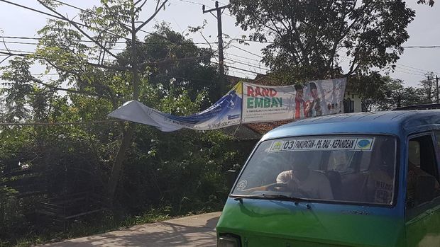 Banyak Alat Peraga Kampanye Cagub-Cawagub di Banten Rusak dan Hilang