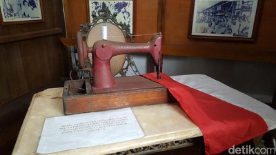 Dari Mesin Jahit Ini, Lahir Sang Merah Putih