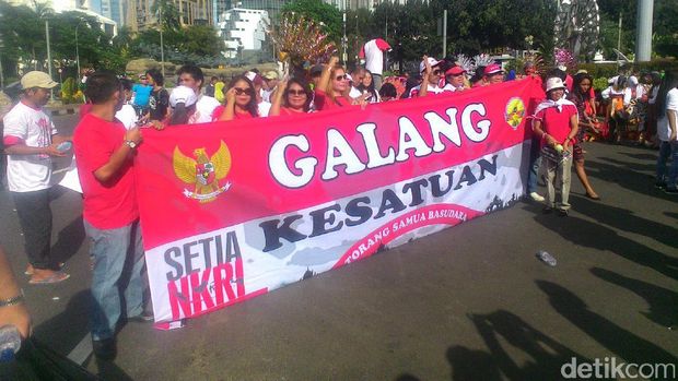 Meriahnya Parade Bhinneka Tunggal Ika, Kibarkan Merah Putih hingga Pesta Kostum