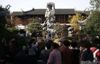 Taman ini ramai dikunjungi wisatawan (Agung/detikTravel)
