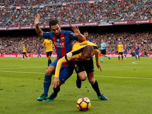Ada Kans Barca Terpeleset di Tangan Juru Kunci Malaga