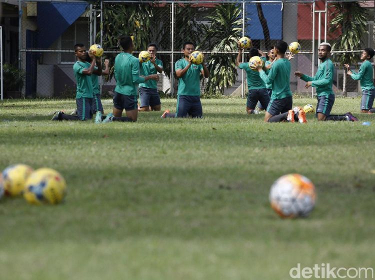 Timnas Indonesia Berlatih Jelang Lawan Filipina