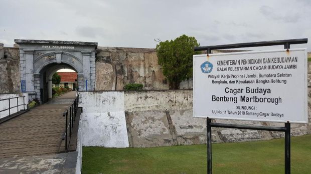 Benteng Marlborough peninggalan Belanda di Bengkulu