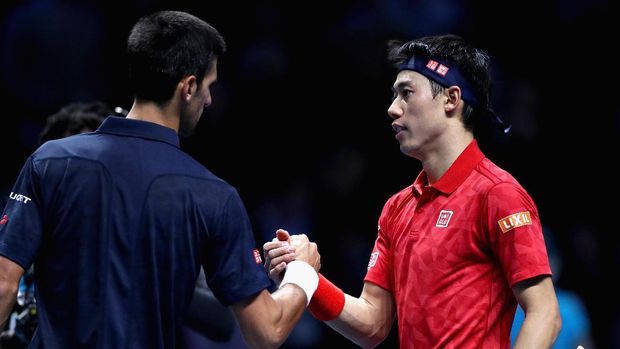 Libas Nishikori, Djokovic Hadapi Murray