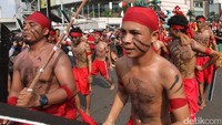 Karnaval Cinta NKRI tidak lain untuk menyadarkan, mengingatkan bahwaI ndonesia tercipta dengan keberagaman suku, adat istiadat dan kebiasaan yang berbeda beda dari Sabang sampai Merauke.