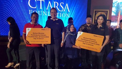 HUT ke-11 CT ARSA Foundation Berlangsung Meriah