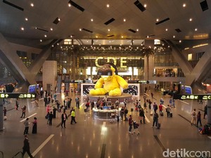 Megahnya Bandara Qatar, Tak Mau Kalah dengan Dubai