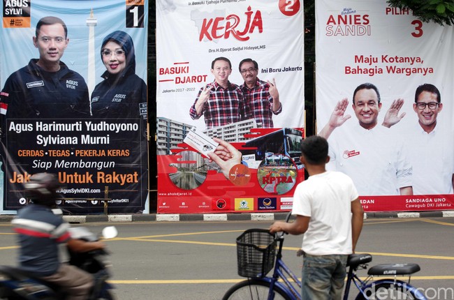 Jurus Agus, Ahok dan Anies Rebut Hati Kaum Hawa