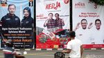 Baliho Kampanye Cagub-Cawagub DKI Hiasi Ibu Kota