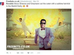 Selebrasi Hattrick CR7 Jadi Meme Kocak