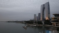 Salah satu bangunan ikonik yang ada di Suzhou Industria Park, Jiangsu, China.