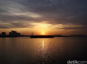 Indahnya Matahari Terbit Di Danau Jinji Suzhou