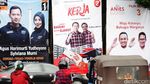 Baliho Kampanye Cagub-Cawagub DKI Hiasi Ibu Kota