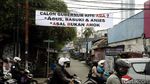 Spanduk Tolak Ahok Terpampang di Tanah Abang