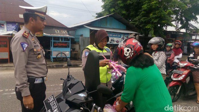 Operasi Zebra di Belitung, Pelanggar Lalu Lintas Dapat Surat Cinta Polisi