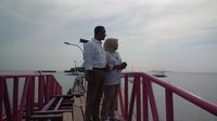 Kisah Cagub Jakarta di Jembatan Cinta Pulau Tidung