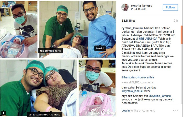 Robbi Abbas Minta Maaf Biaya Bayi Tabung Surya Saputra Cynthia Lamusu