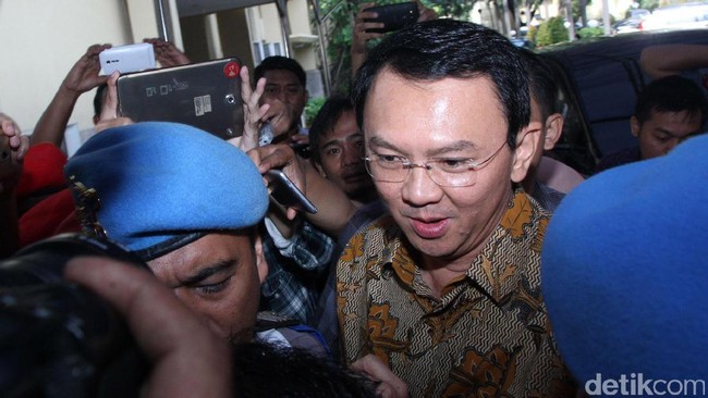 Janji Ahok Perbaiki Diri dan Pemeriksaan Perdana Sebagai Tersangka