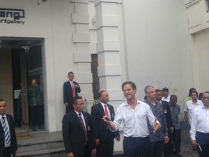 Tinjau Little Netherland di Semarang, PM Belanda: Seperti Rumah Sendiri