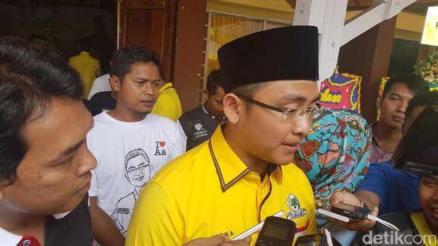 Di Musda Golkar Kota Serang, Andika Bicara Pelayanan Publik Berbasis KTP