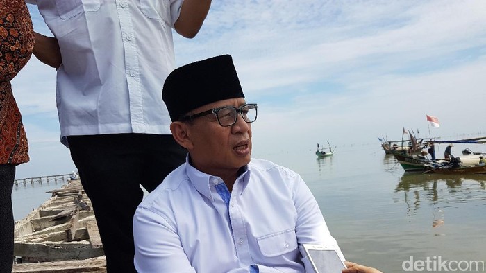 Cagub Banten Wahidin Halim Ingin Buat Perda untuk Percantik Kawasan Pesisir