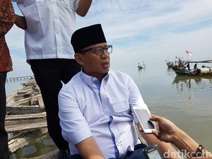 Cagub Banten Wahidin Halim Ingin Buat Perda untuk Percantik Kawasan Pesisir