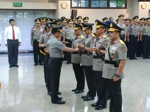 Kapolri Lantik Kapolda DIY dan Kapolda Gorontalo