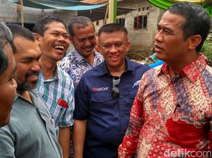 Saat Mentan Makan Siang Bareng Peternak Ayam
