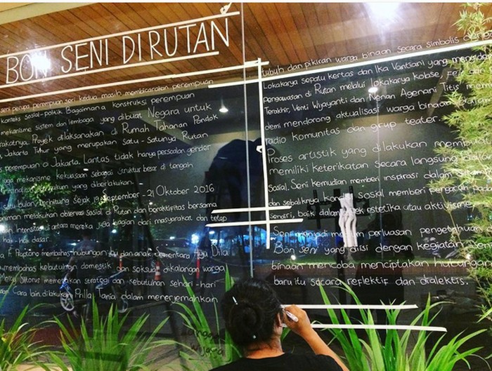 Proyek Seni 7 Perupa Perempuan di Rutan Pondok Bambu Kini Dipamerkan di TIM