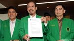 Djan Faridz Temui Menkum HAM