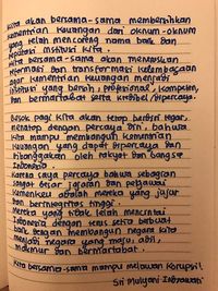 Sri Mulyani ke PNS Kemenkeu: jangan Menyerah Melawan Korupsi