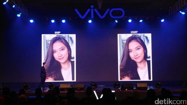 Ponsel 'Selfie Sempurna' Vivo V5 Resmi Diluncurkan