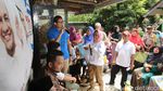 Sandiaga Kampanye Door to Door di Jatinegara