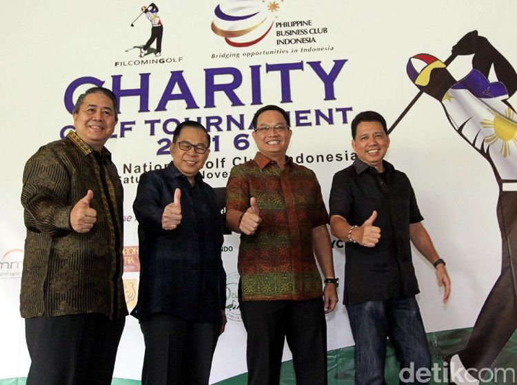 Filcomin Golf dan PBCI Gelar Turnamen Golf untuk Amal