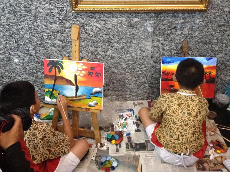 Lihat Yuk Lukisan Cantik Para Penyandang Disabilitas