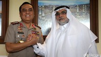 Wakapolri Komjen Syafruddin melakukan pertemuan tertutup dengan Duta Besar Kerajaan Arab Saudi untuk RI, Osamah Mohammed al-Shuibi. Selain bersilaturahmi, keduanya membahas upaya peningkatan kerja sama keamanan.